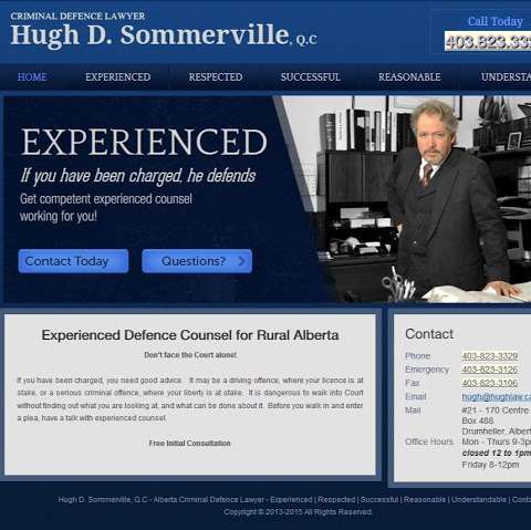 Hugh D Sommerville Criminal Defence Lawyer